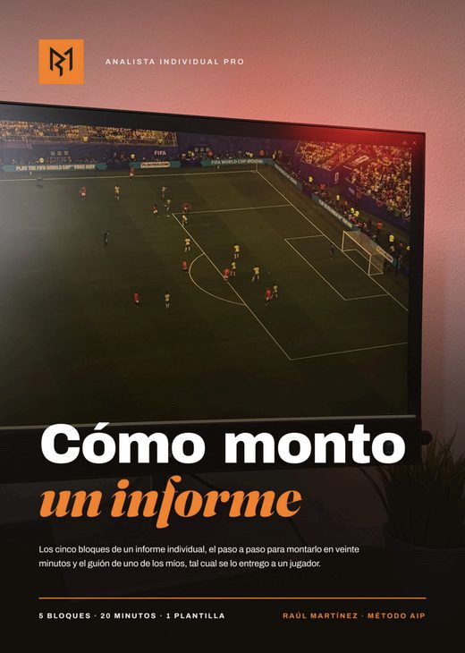 Portada de la guía para montar un informe